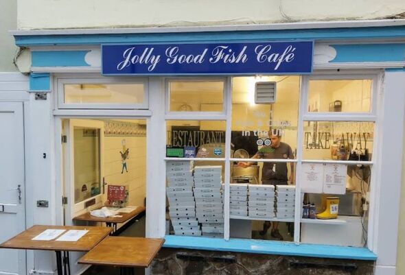 Fish and chip shop Devon