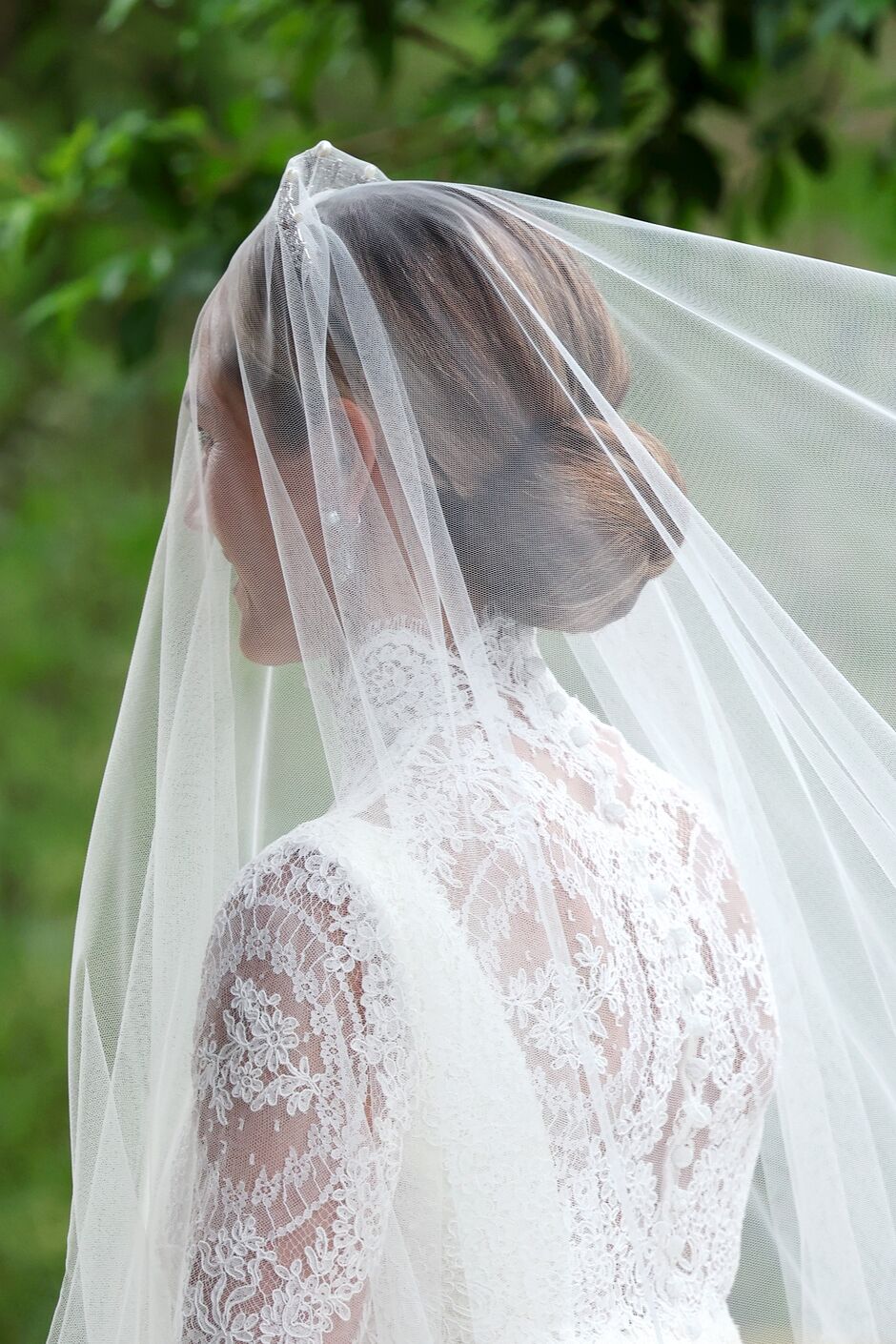 Harriet's bridal look