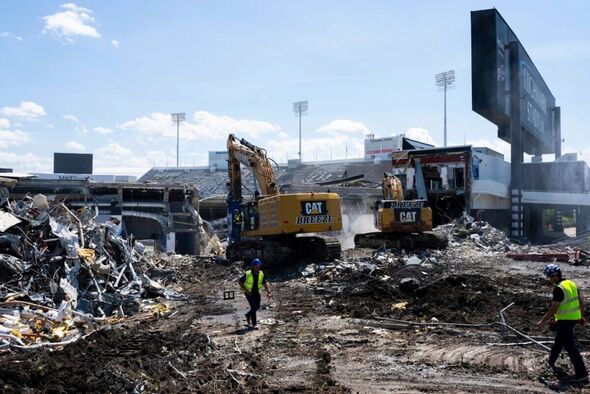 Highmark Stadium demolition