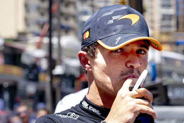 Lando Norris at the Monaco GP