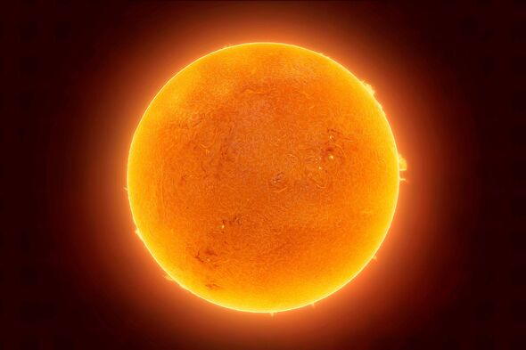 sun in space
