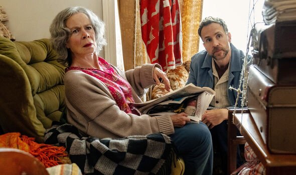 Celia Imrie and Rafe Spall