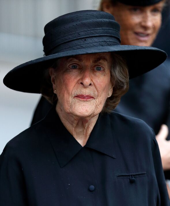 Funeral Of The Countess Mountbatten Of Burma