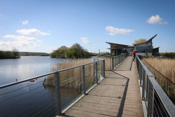 A general view of the Visitor Centre at Attenborough Nature Reserve