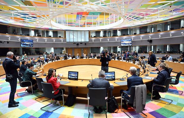 Inside Foreign Affairs Council meeting in Brussels
