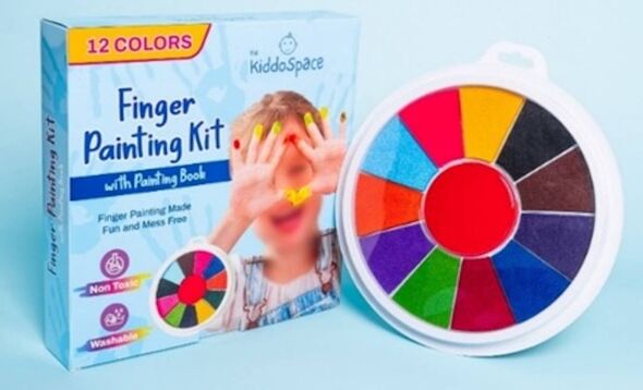 The kid's finger painting kits can cause death