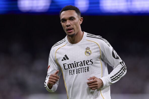 Trent Alexander-Arnold of Real Madrid CF is seen in action