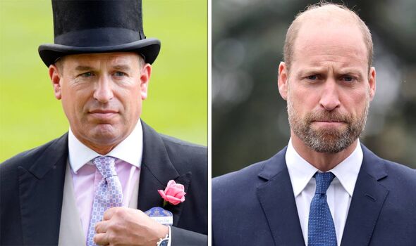 prince william and peter phillips