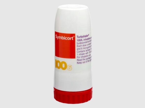 Example of combination inhaler