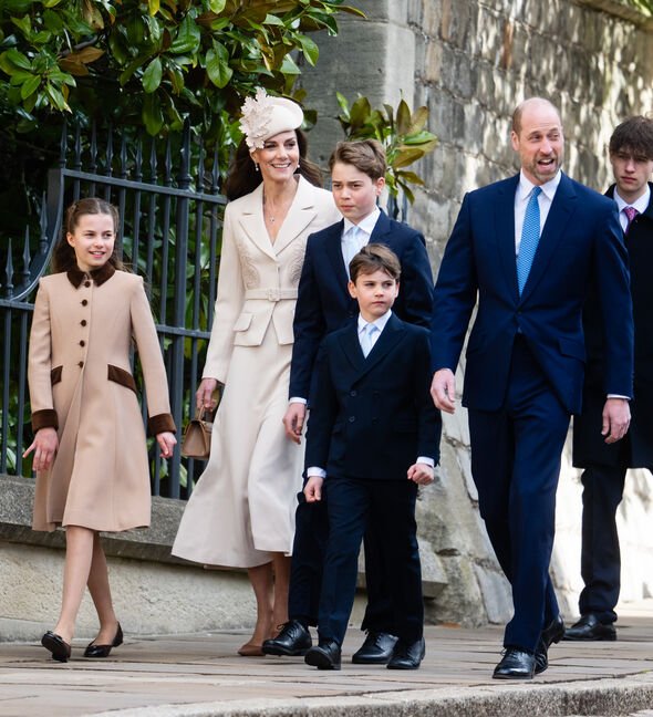 George, Charlotte and Louis