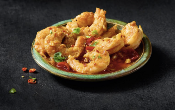 pRAWNS IN SAUCE