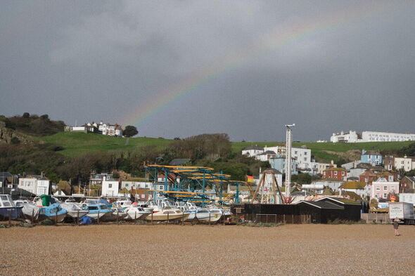 We even saw a rainbow