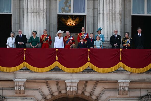 'Trooping the Colour' ceremony in London to mark the King's Birthday