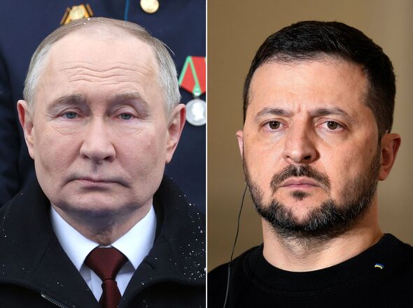 Putin Zelensky