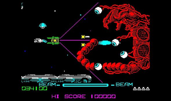 R-type on the ZX Spectrum