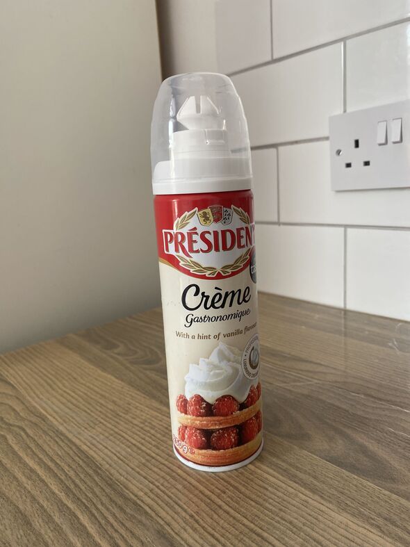 Président Squirty Spray Cream