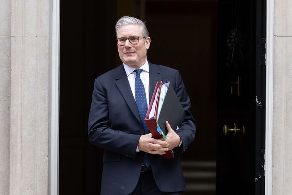 UK Prime Minister Keir Starmer departs No.10 ahead of PMQ's, London, UK - 10 Jun 2026