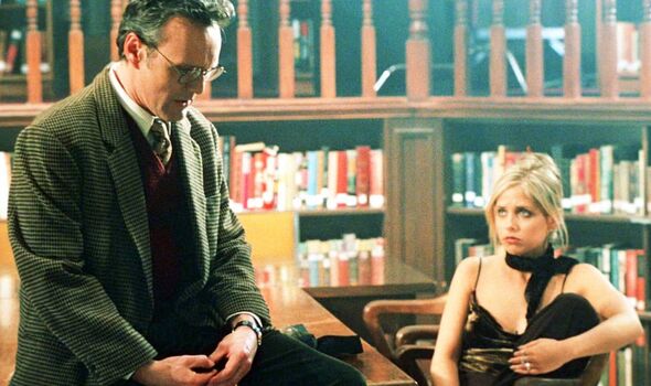 Anthony Head and Sarah Michelle Gellar