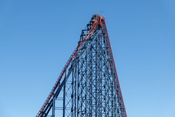'The Big One' rollercoaster at Blackpool Pleasure Beach