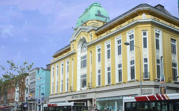 The old Roches Stores building in Cork, Ireland