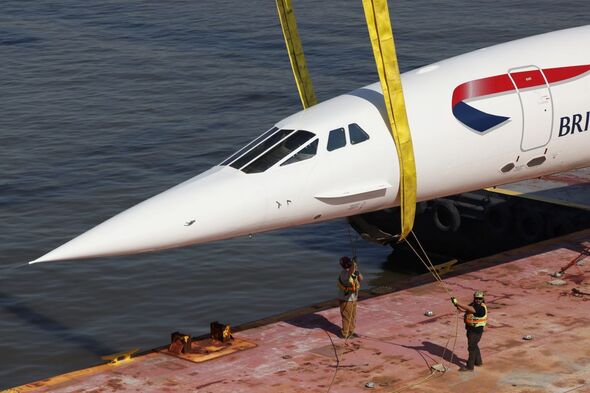 Concorde plane