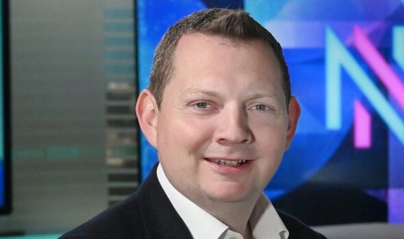 Close up of Matt Chorley
