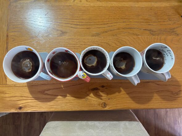 No sugar was added to any of the cups of tea