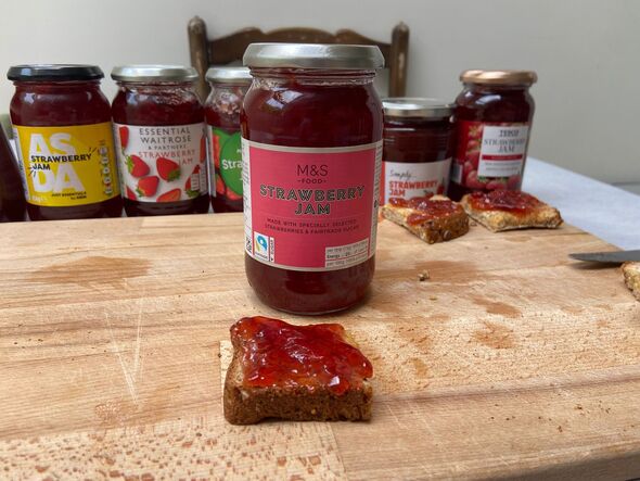 M&S strawberry jam