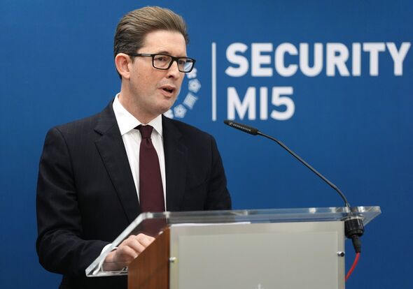 MI5 Director General Sir Ken McCallum Delivers Annual Speech At Thames House