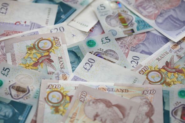 British pound notes
