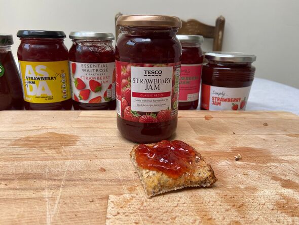 Tesco strawberry jam