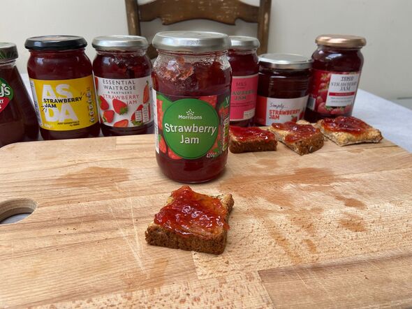 Morrisons strawberry jam